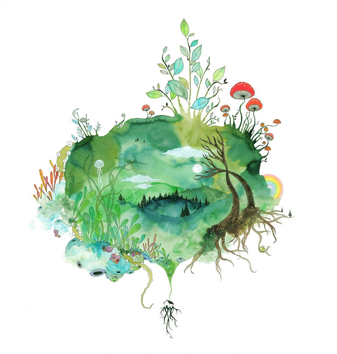 The World Awaits - Sticker