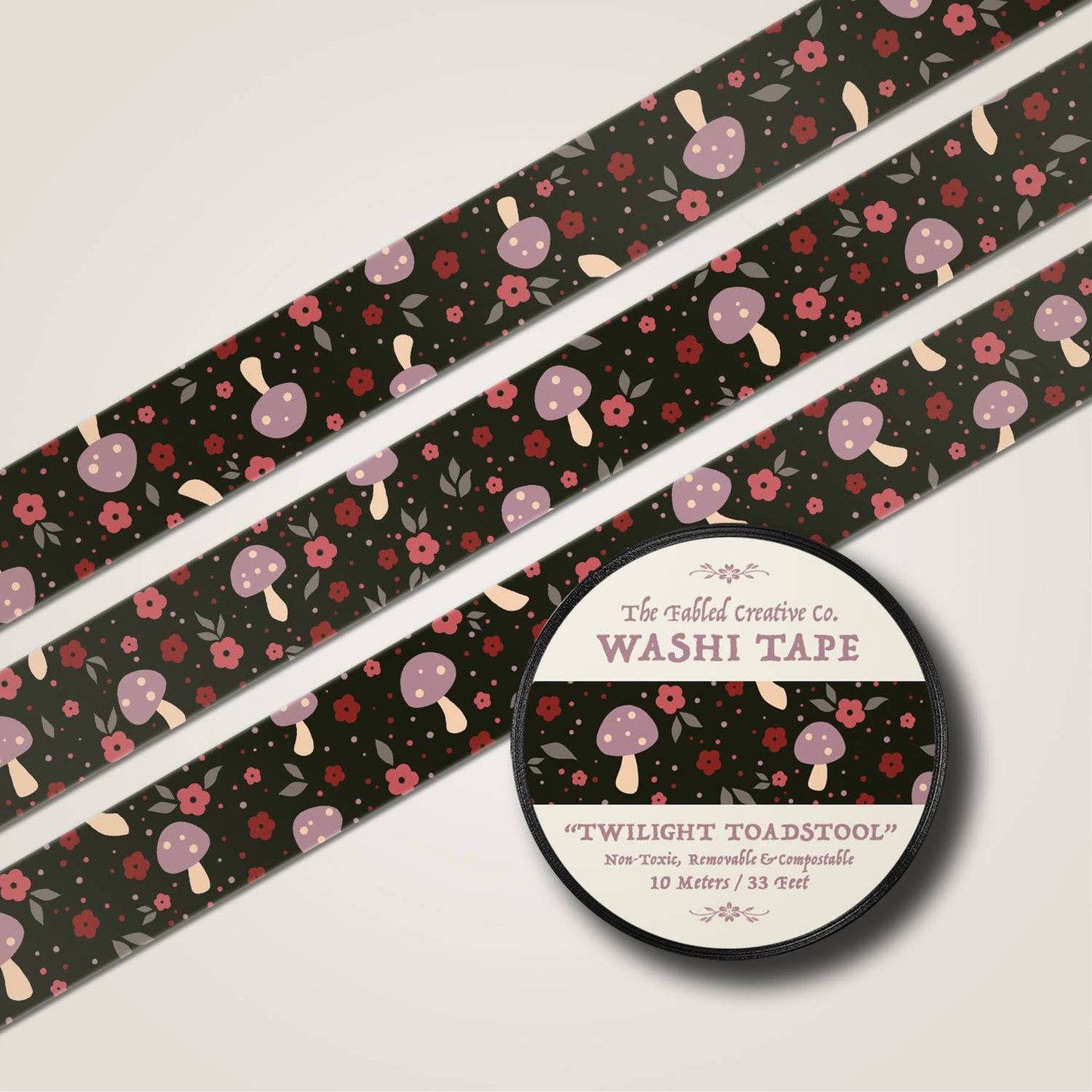 Twilight Toadstool Washi Tape