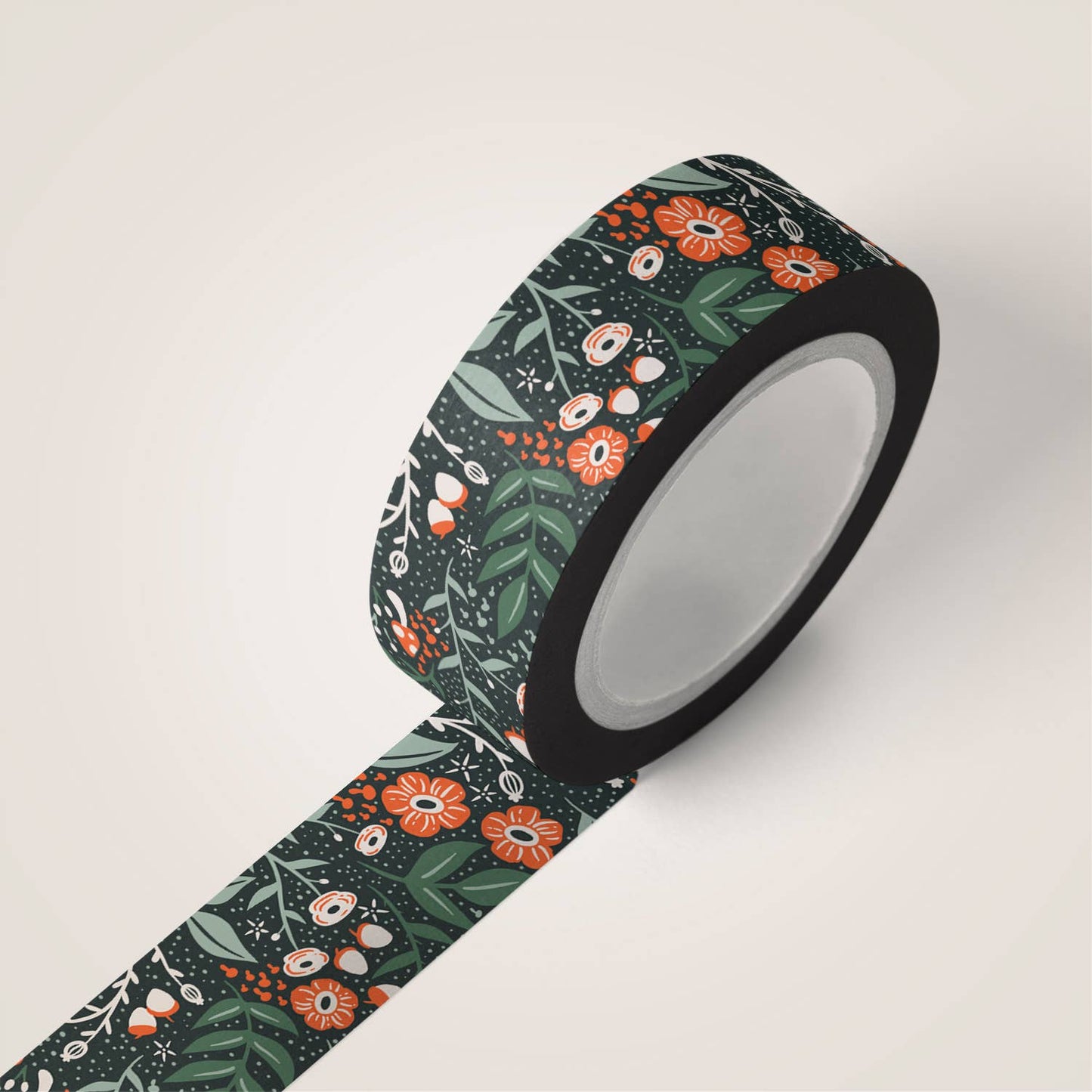 Wicked Wildflowers Washi Tape - Emerald