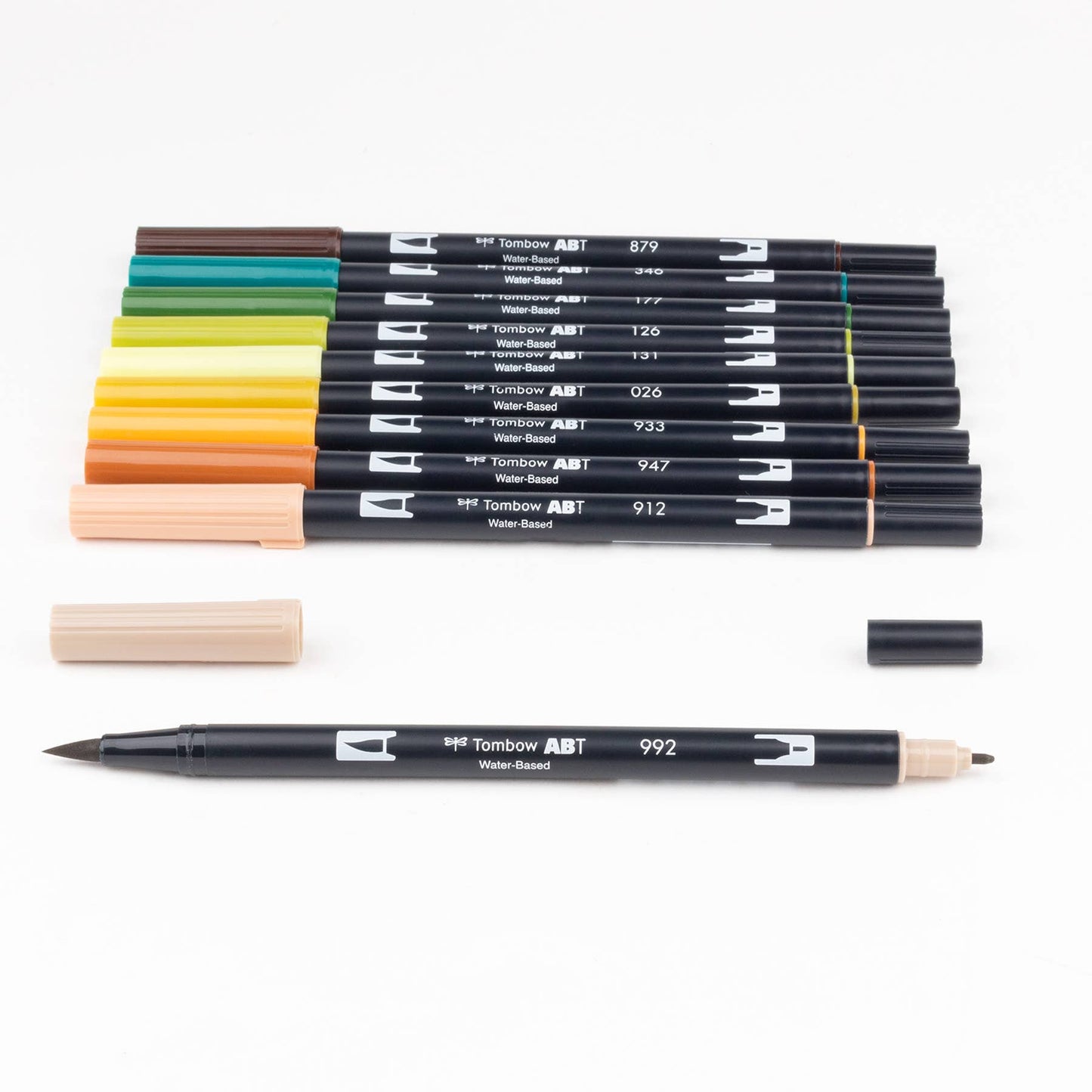 Dual Brush Pen Art Markers 10-Pack, Seventies