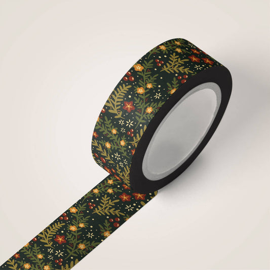 Illuminated Flora Washi Tape