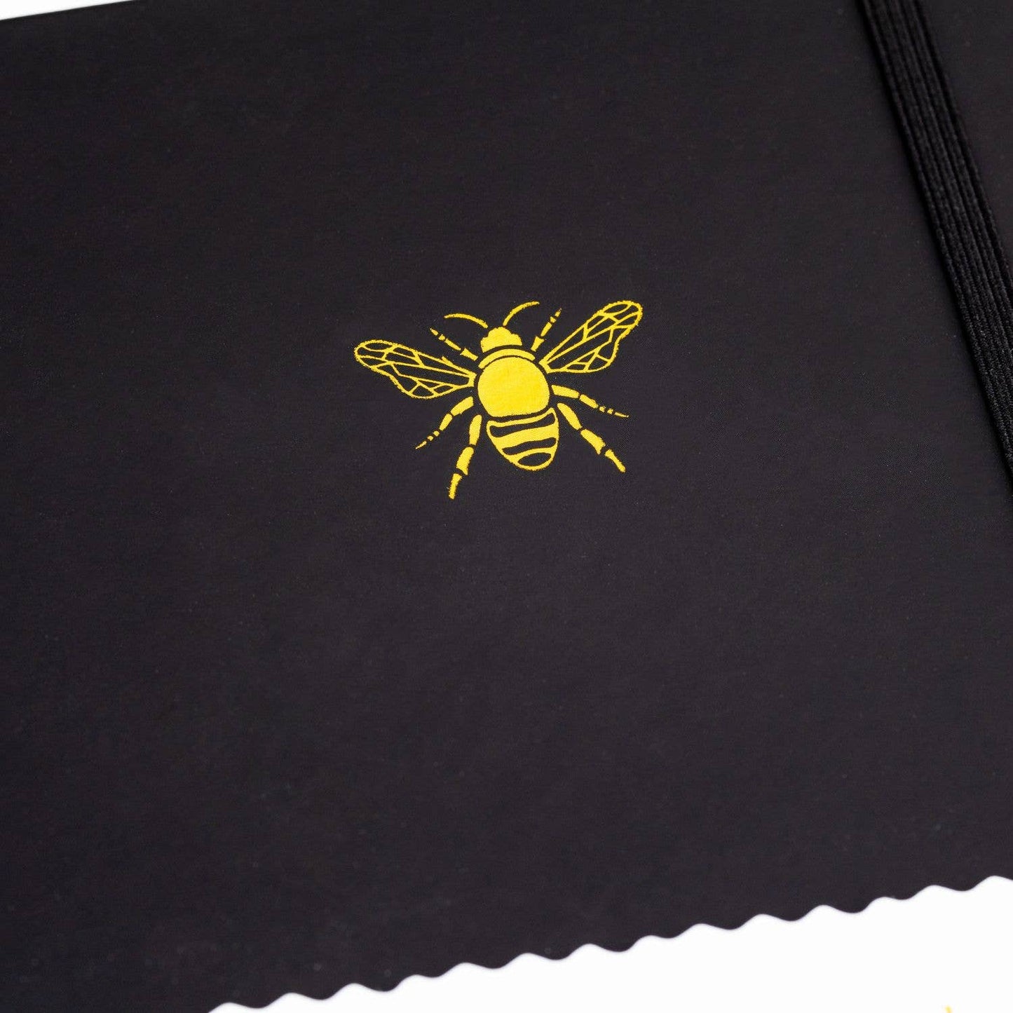 A5 Lined Journal - Bee: Charcoal