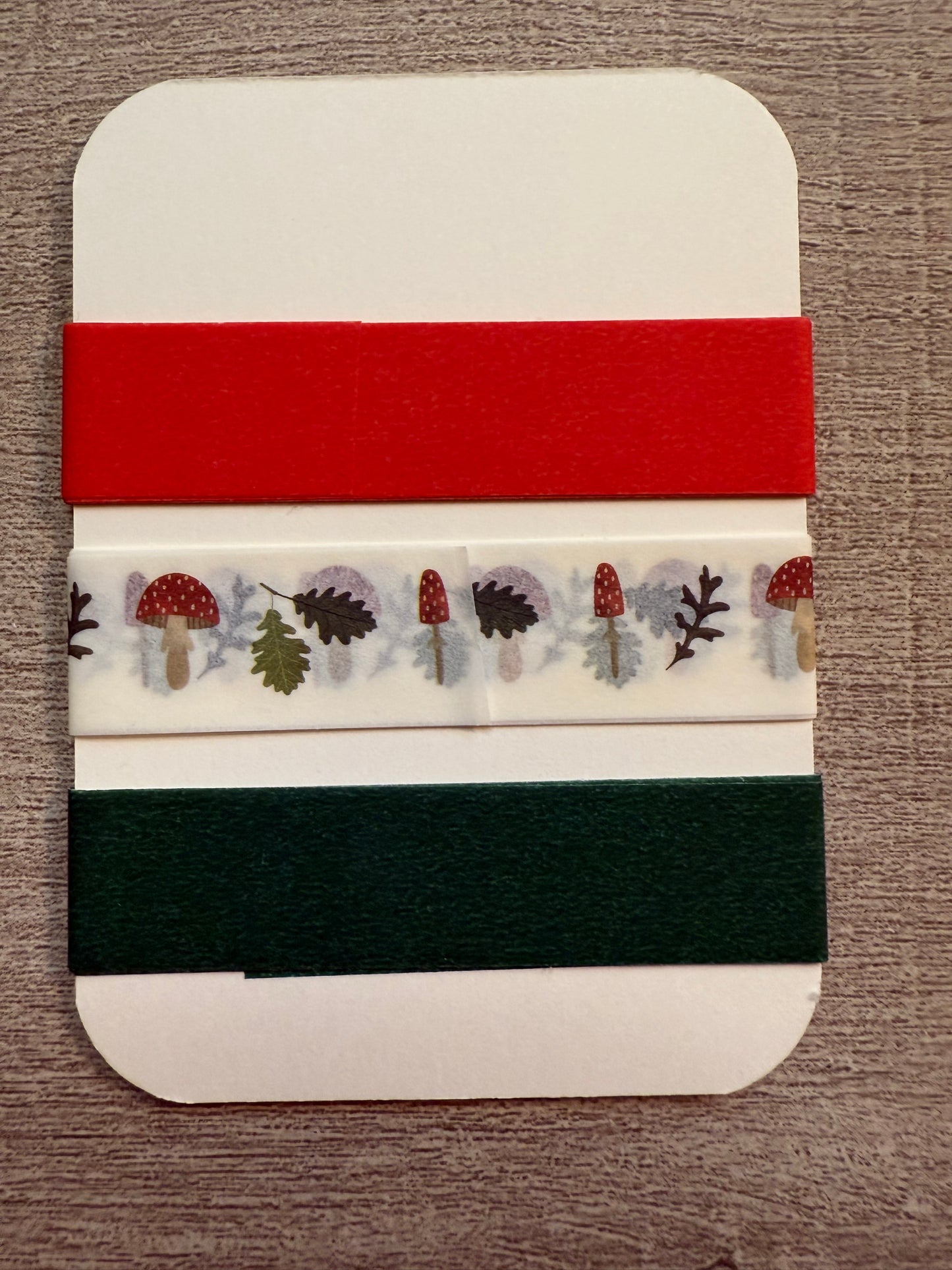 Washi Palette: Holiday Toadstools