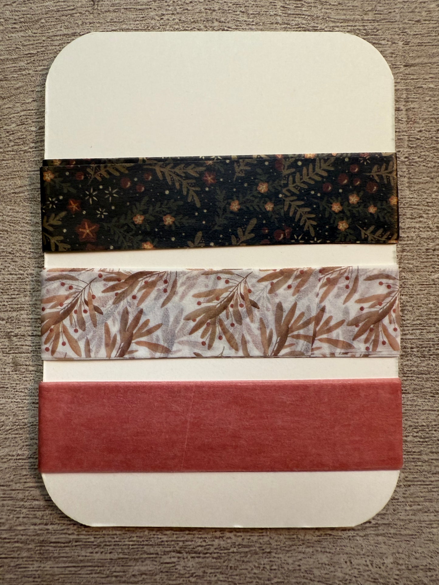 Washi Palette: Warm Wintry Berry